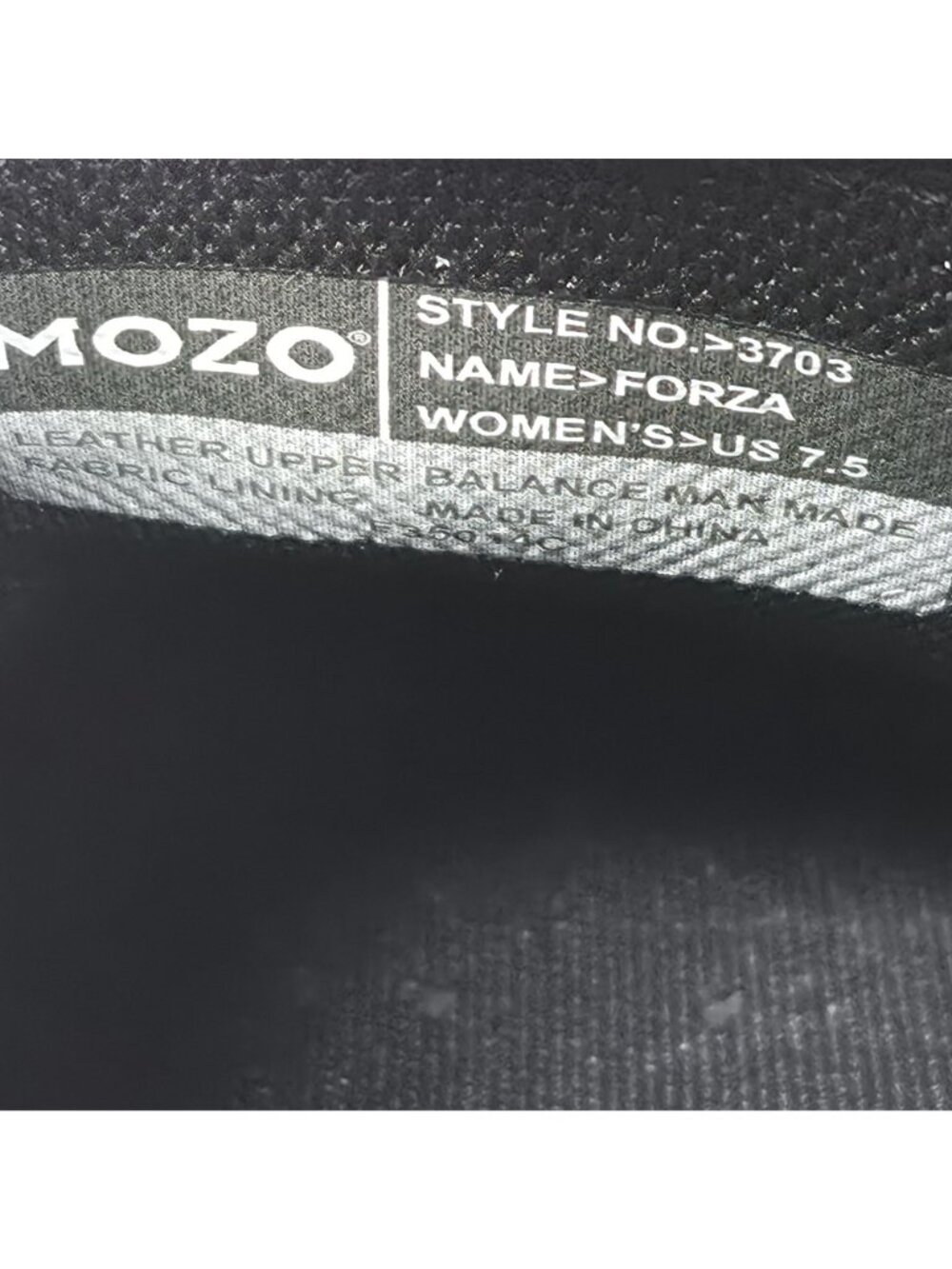 Mozo Forza Oil Slip Resistant Traction Women's Black Leather Clog US Sz 7.5 NWT - Picture 8 of 8